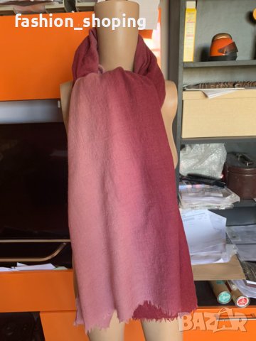 Зимен шал омбре Massimo Dutti, снимка 12 - Шалове - 34259936