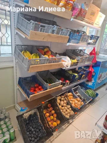 Продавам стилажи от магазин 