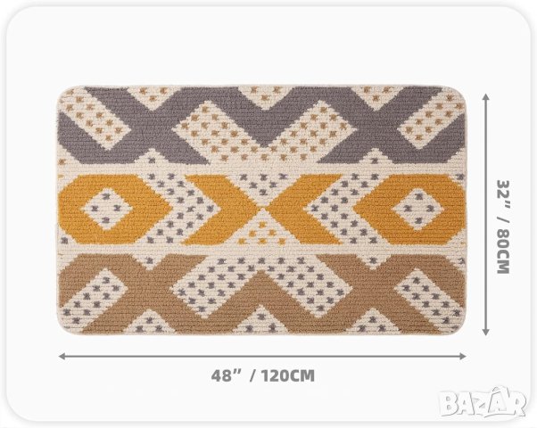 Килимче / изтривалка 50 х 80 см B-UK-MLSX, снимка 2 - Килими - 42811380
