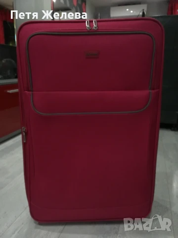 Куфар с колелца и телескопична дръжка, снимка 4 - Куфари - 50711314