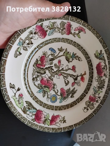 чиния "Indian Tree" на Johnson Brothers, Англия, снимка 2 - Антикварни и старинни предмети - 50746309