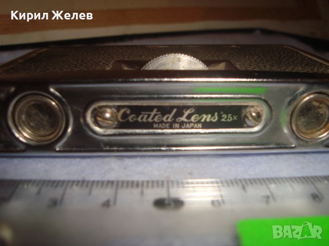 Coated Lens MADE in JAPAN 2.5x25м/м Стар РЕТРО - ВИНТИДЖ РЯДЪК МОДЕЛ ЯПОНСКИ ТЕАТРАЛЕН БИНОКЪЛ 32218, снимка 13 - Антикварни и старинни предмети - 38276146
