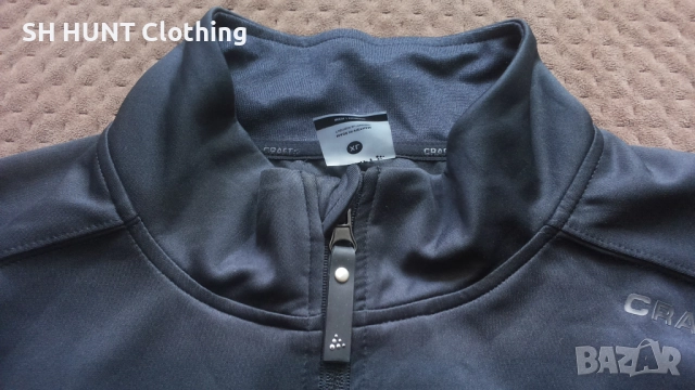 CRAFT BOSCH Stretch Work Fleece Jacket размер XL еластична работна горница W4-534, снимка 5 - Суичъри - 51968588