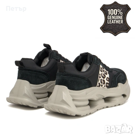 ДАМСКИ МАРАТОНКИ ОТ ЕСТЕСТВЕНА КОЖА , снимка 3 - Маратонки - 54352294