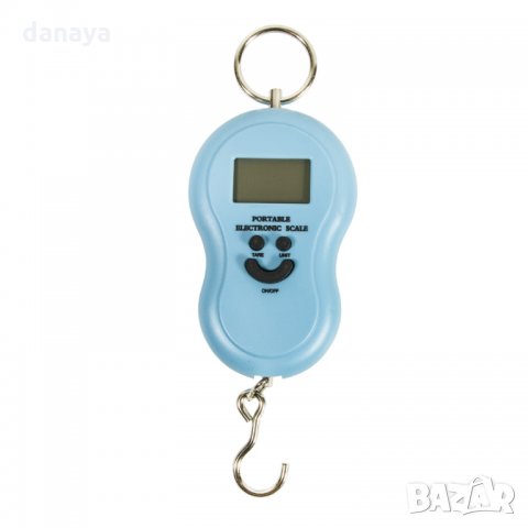 1914 Преносим електронен кантар с кука електронна везна до 50кг, снимка 10 - Друга електроника - 31704827