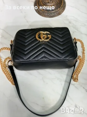 Gucci Дамска Чанта С Дълга Дръжка Синджир За През Рамо Гучи - Различни Цветове Код E5, снимка 8 - Чанти - 55788750