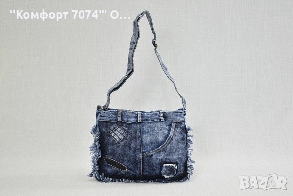 Дамска дънкова чанта лятна лека от Яни Комфорт 
, снимка 4 - Чанти - 42259611