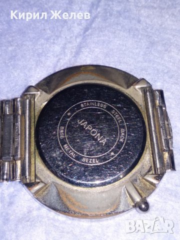 JAPONA QUARTZ ФЕШЪН АРТ МОДЕЛ МАРКОВ ДАМСКИ КВАРЦОВ ЧАСОВНИК с ИСКРЯЩИ КРИСТАЛИ 37234, снимка 12 - Дамски - 40443797