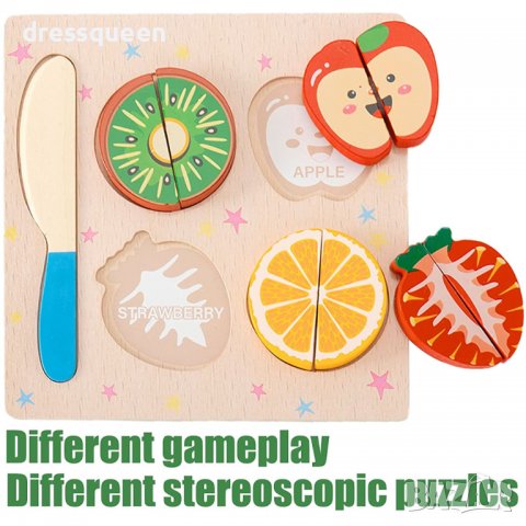 3579 Дървени плодове за рязане, снимка 2 - Други - 37770169