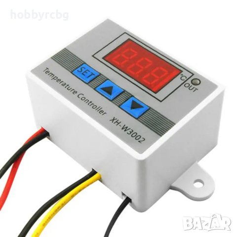 Терморегулатор на 220V термоконтролер термостат XH-W3002, снимка 1 - Друга електроника - 44496195