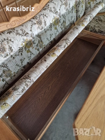 К-т Масивен Кухненски Ъгъл с Разтегателна Трапезна Маса и 2бр.Стола-внос от Германия!, снимка 5 - Маси - 53886204