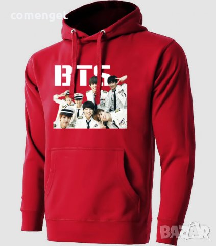 НОВО! Суичъри BTS Hoodie / BANGTAN K-POP / БТС - УНИСЕКС! 4 цвята., снимка 17 - Суичъри - 27008324