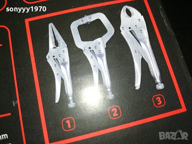 КЛЕЩИ КАРБОНОВА СТОМАНА 1907221737, снимка 5 - Клещи - 37439526