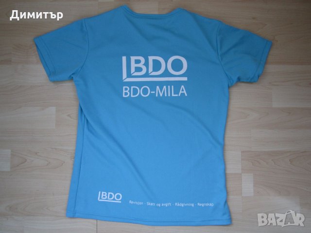 Спортна тениска, M, синя, снимка 2 - Тениски - 29631086