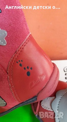 Английски детски ботуши естествена кожа-CLARKS , снимка 7 - Детски боти и ботуши - 30592127