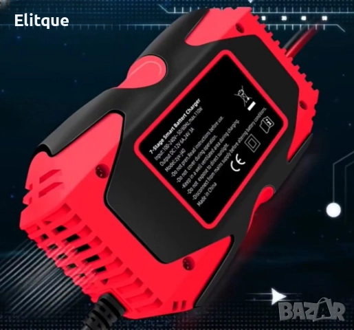 Умно зарядно за акумулатор 12/24V, ZYX-J40, снимка 7 - Друга електроника - 52714233