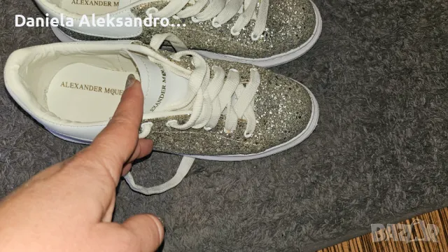 Alexander Mcqueen 40 номер, снимка 4 - Маратонки - 47956090