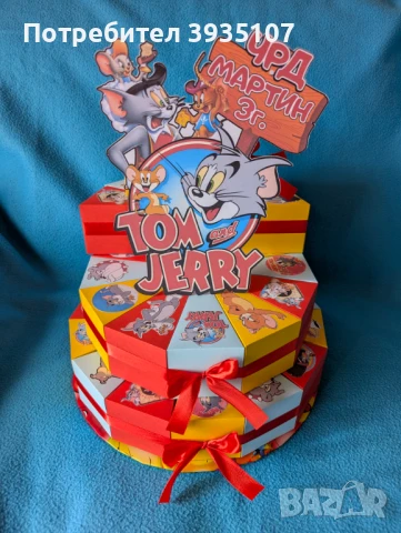 Картонена торта Лабубу, снимка 14 - Други - 51035777