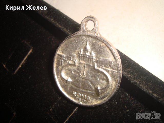 СВЕТИ ФРАНЦИСК СРЕБРИСТ КАТОЛИЧЕСКИ МЕДАЛЬОН РИМ ДВУСТРАНЕН 16619, снимка 8 - Колиета, медальони, синджири - 32088909