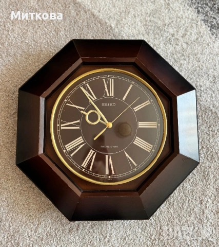 Оригинален стенен часовник Seiko 