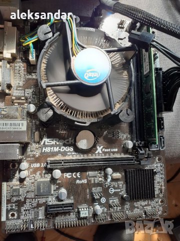 Дъно проц.и рам asrock H81 