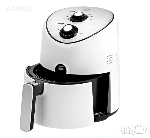 Фритюрник с топъл въздух Star-Light AFB-2613WH, 1300W, 2.6 л, Контрол на температурата, Таймер, Бял, снимка 4 - Фритюрници - 54163799