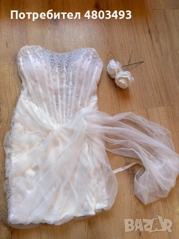 Официална къса рокля, снимка 3 - Рокли - 54331025