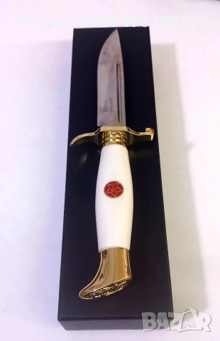 Ловен нож Финка НКВД Звезда , снимка 8 - Ножове - 53019552