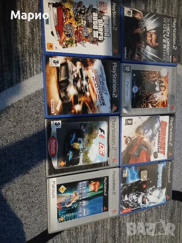 ps2 игри цена за брой 5€ 
