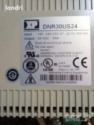 Захранвания за 24v за монтаж на DIN шина , снимка 2 - Други машини и части - 50415961