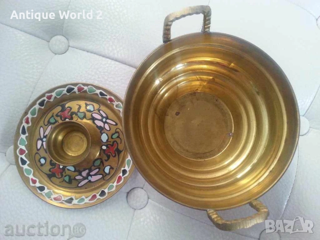 Ориенталски Съд , Захарница, Бонбониера, снимка 4 - Антикварни и старинни предмети - 54307983