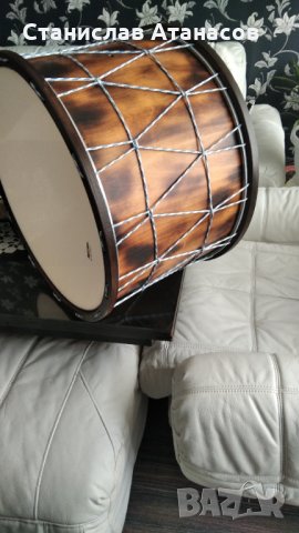 Тъпан 20 инча плюс кйек и пръчица нов, снимка 2 - Ударни инструменти - 30814751