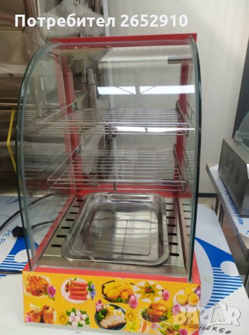 Топли витрини Бен Мари на три нива! Два модела! Чисто нови! ТОП цена 299лв/152,88€, снимка 6 - Обзавеждане за заведение - 33739014