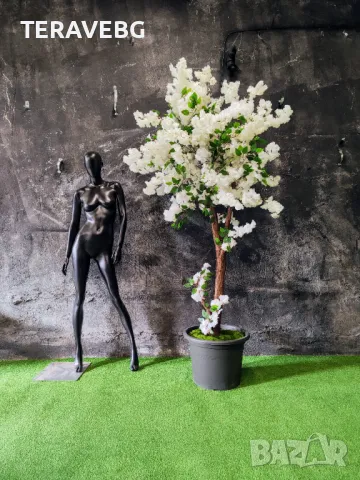 Изкуствени дървета и растения , снимка 2 - Изкуствени цветя - 48672514