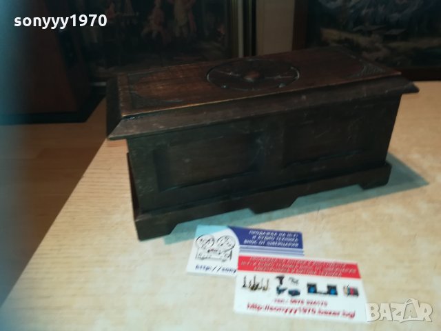 дървена кутия-25х12х11см-внос франция, снимка 18 - Колекции - 30194075