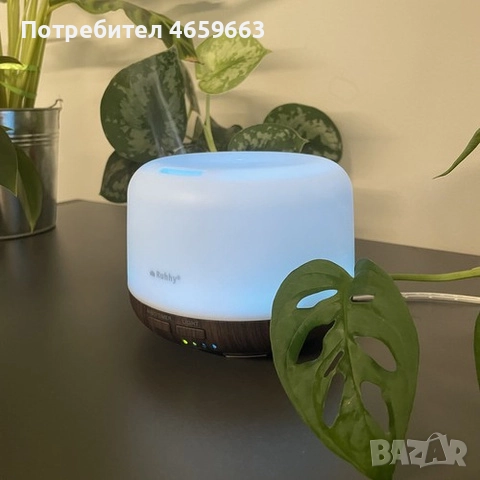 Дифузер, овлажнител, йонизатор, нощна лампа - 4 в 1 многофункционално устройство, снимка 8 - Овлажнители и пречистватели за въздух - 52526231