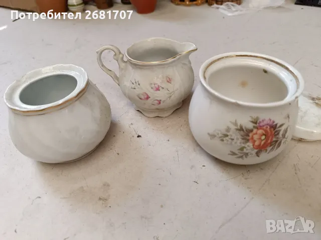керамични захарници , снимка 2 - Антикварни и старинни предмети - 48733382