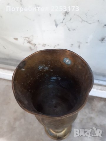 Стара бронзова чаша 22 см, снимка 3 - Декорация за дома - 34117596