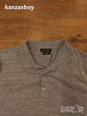 massimo dutti - страхотна мъжка тениска КАТО НОВА, снимка 2 - Тениски - 34958286