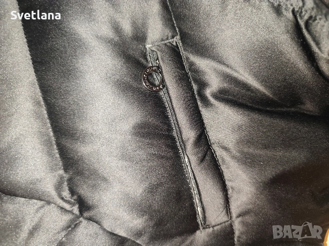 Зимно яке DKNY в класически черен цвят, снимка 5 - Якета - 54117452