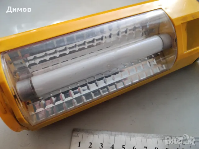 Немски ГДР прожектор фенер къмпинг лампа, снимка 5 - Къмпинг осветление - 49257577