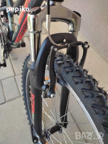 Продавам колела внос от Германия  юношески велосипед EVEREST SPORT 24 цола преден амортисьор, снимка 18 - Велосипеди - 33726115