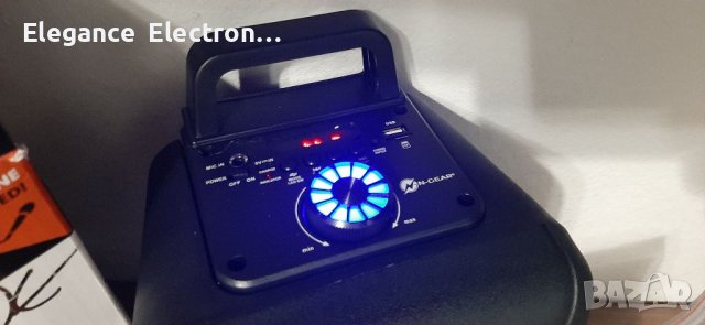 Портативна  Караоке Bluetooth тонколона 100 wats. , снимка 6 - Bluetooth тонколони - 37892381