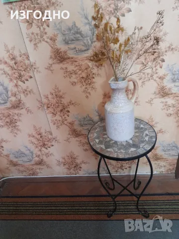 БУТИКОВА УНИКАЛНА МАСА И ЛАМПА, снимка 2 - Декорация за дома - 49398376