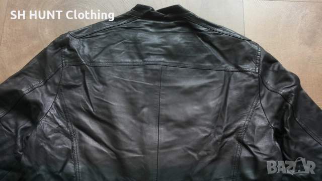 SELECTED Leather Jacket Размер L / XL яке естествена кожа 43-66, снимка 6 - Якета - 52199638
