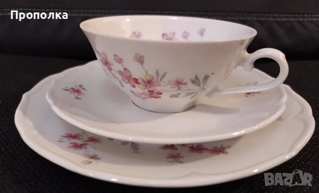 Сервиз закуска кафе и десерт, фин порцелан марка Scherzer , снимка 5 - Сервизи - 48227411