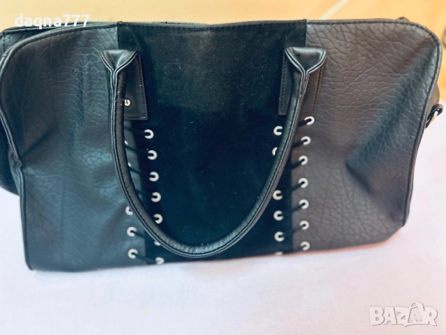 Голяма кожена дамска чанта Англия  Primark, снимка 12 - Чанти - 51829113