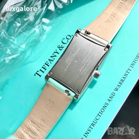 Дамски часовник TIFFANY&Co. East West Mini Light Blue с кварцов механизъм, снимка 7 - Дамски - 40644304