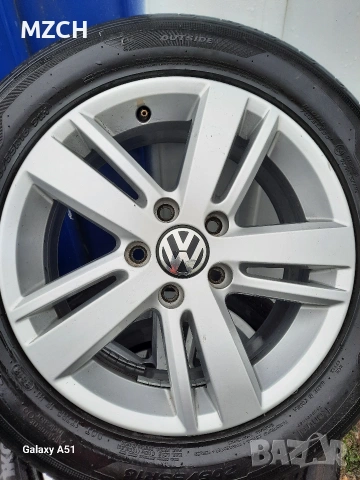 ляти джанти с гуми 5×112, фолксваген, 16цола , снимка 12 - Гуми и джанти - 54071712