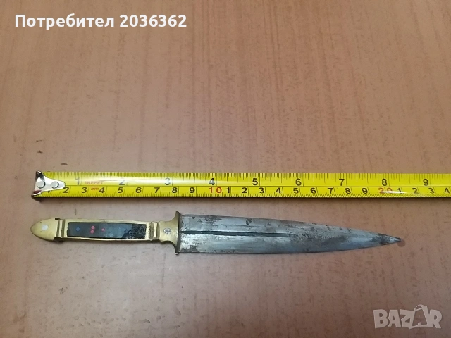 Габровска ергенска кама, снимка 2 - Антикварни и старинни предмети - 53876369